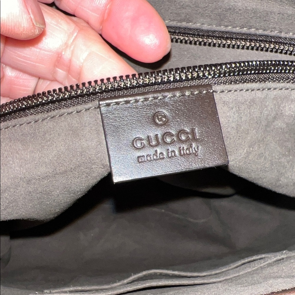3405 Gucci Beige and Black Men's Crossbody Bag - Picture 7 of 10